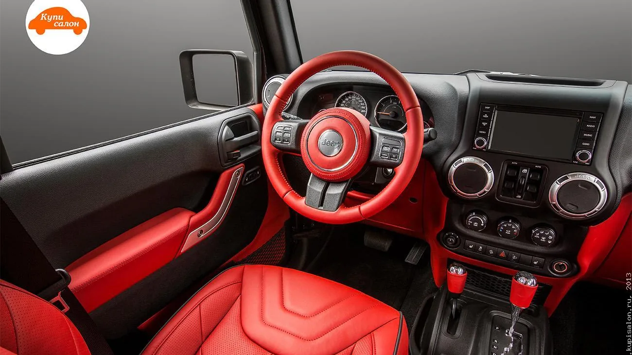 Перетяжка руля Jeep — Jeep Wrangler Rubicon — перетяжка руля