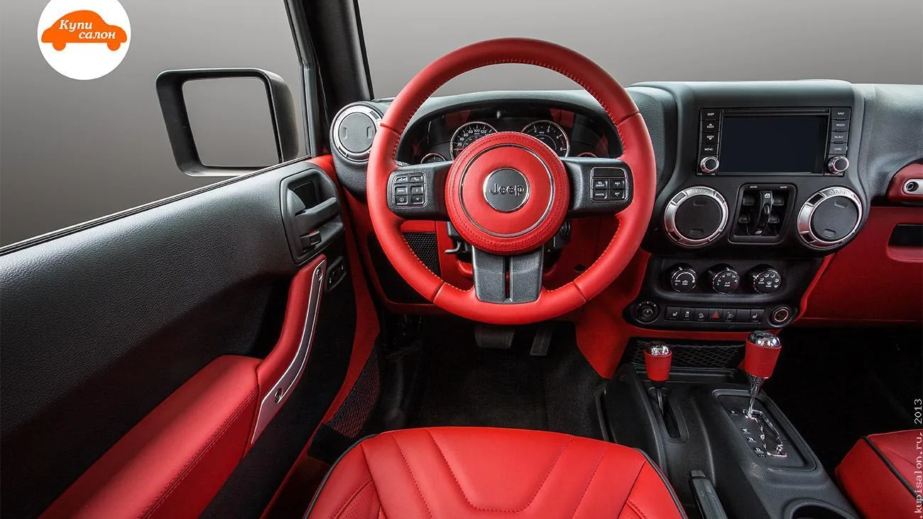 Перетяжка салона Jeep — Jeep Wrangler Rubicon — перетяжка салона