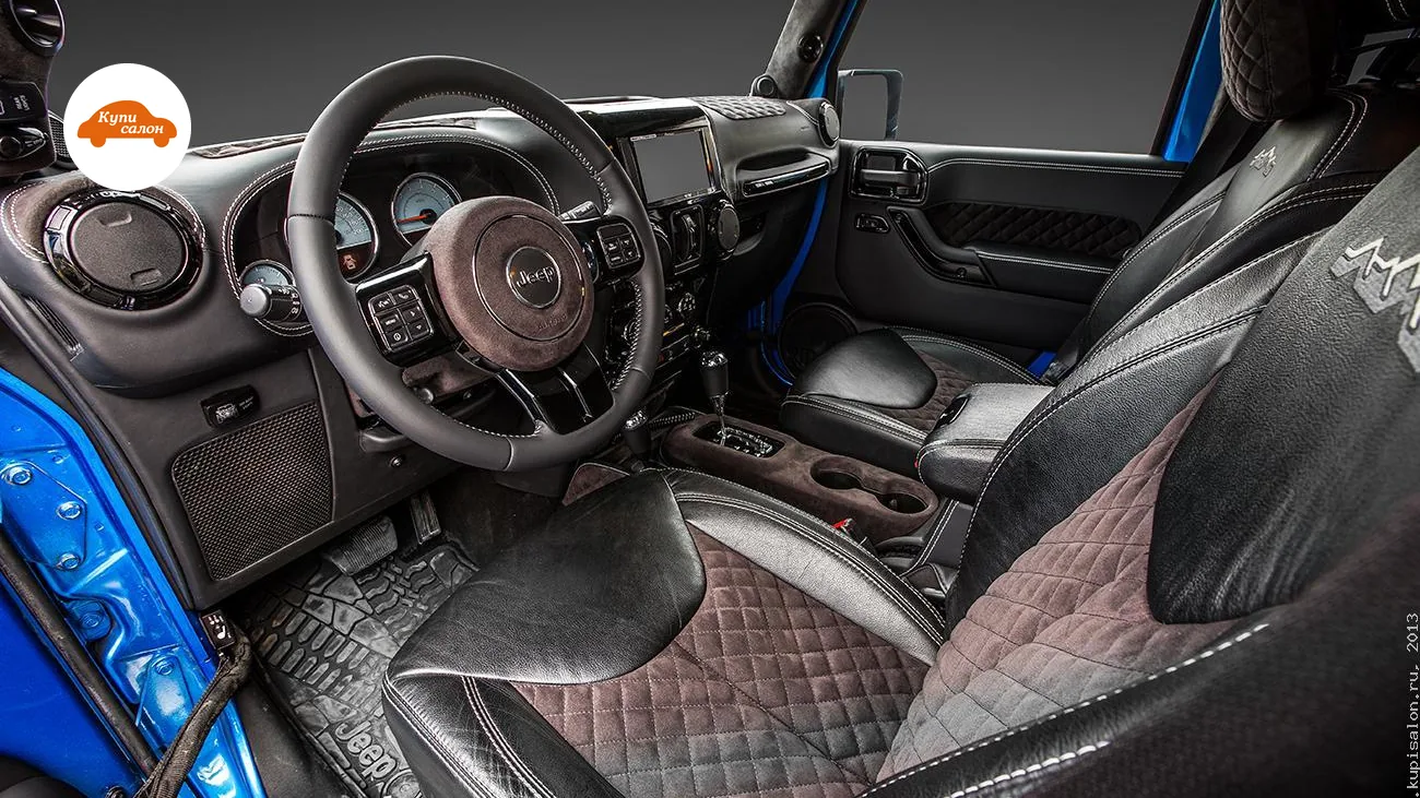 Перетяжка салона Jeep — Jeep Wrangler — перетяжка салона