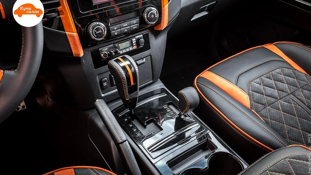 Mitsubishi Pajero — перетяжка руля