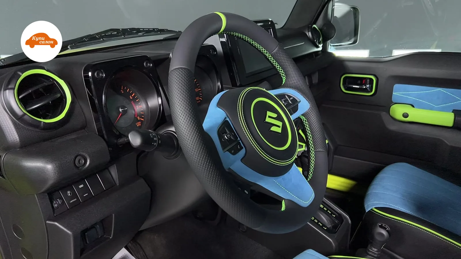 Suzuki Jimny — перетяжка руля