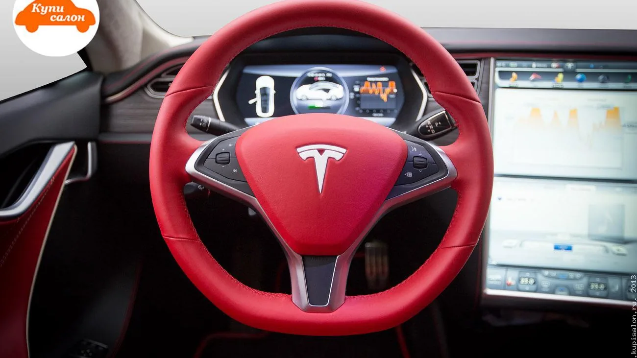 Перетяжка руля Tesla — Tesla Model S — перетяжка руля