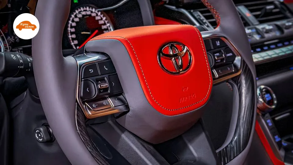 Toyota — перетяжка руля