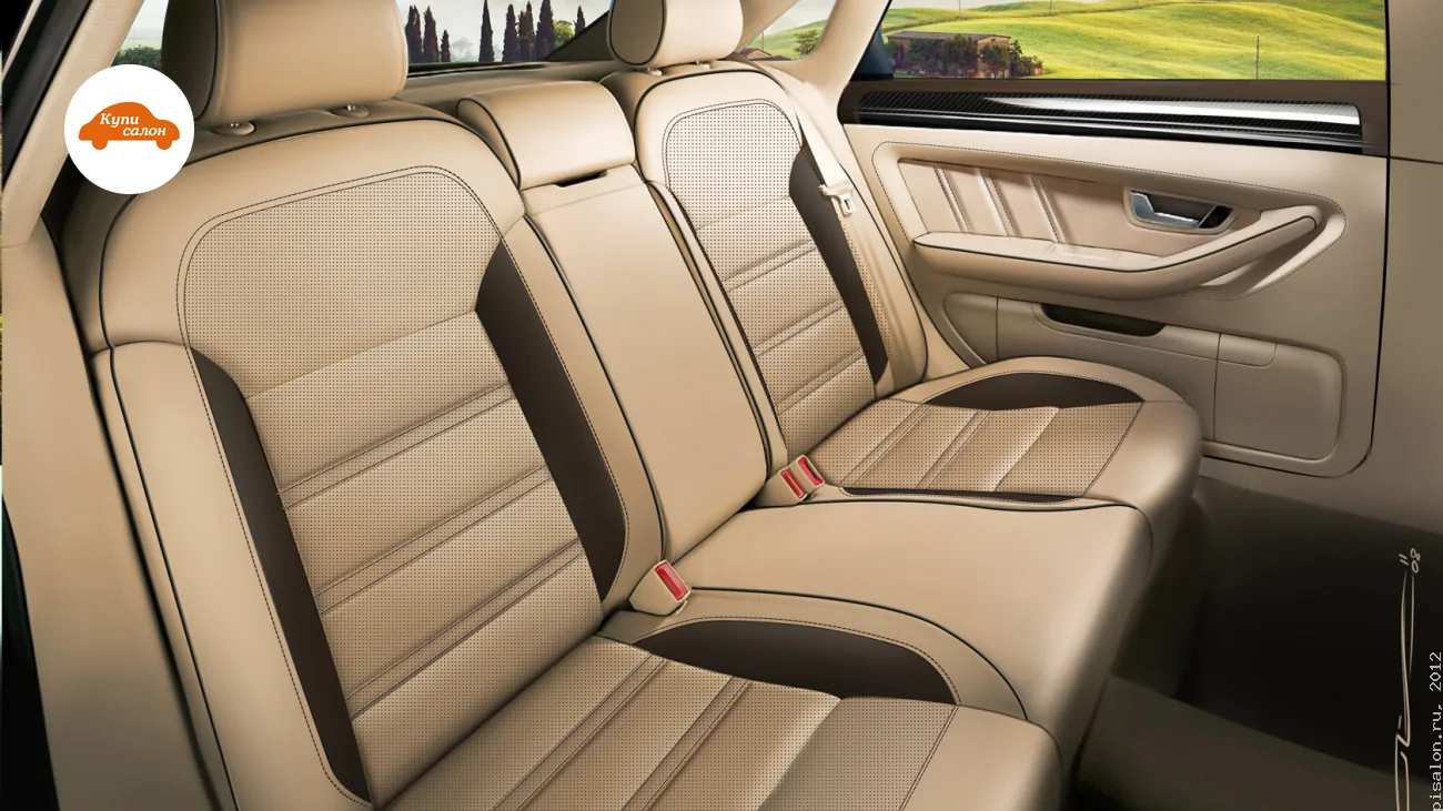 Перетяжка салона Avatr — Audi A8 — перетяжка салона