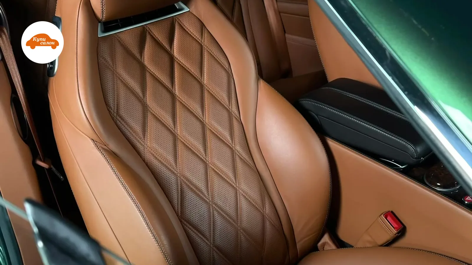 Перетяжка салона Bentley — Bentley — перетяжка салона