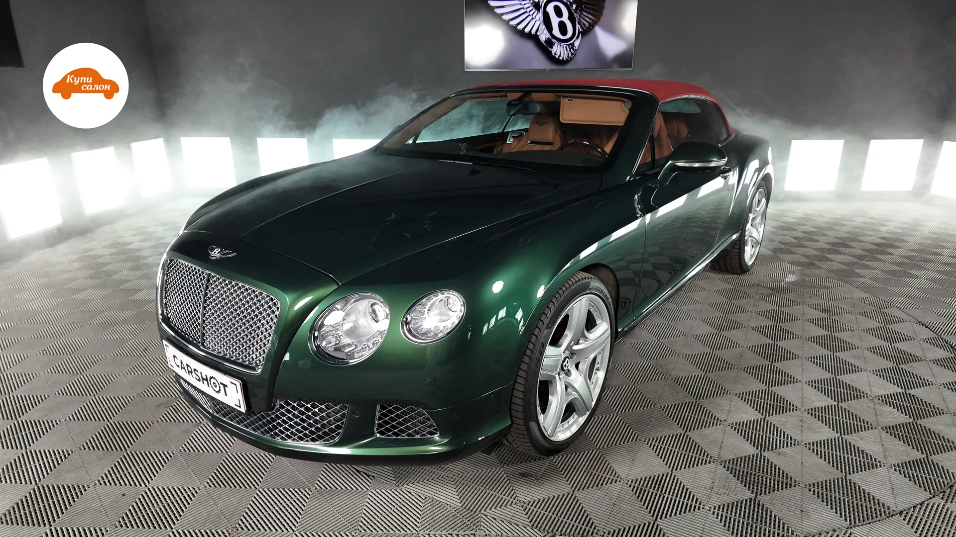 Перетяжка салона Bentley — Bentley Continental GT — перетяжка салона