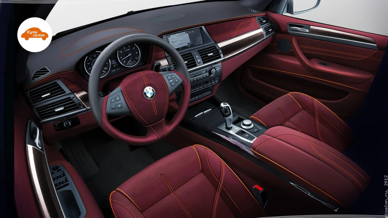 Bmw X5 — перетяжка салона