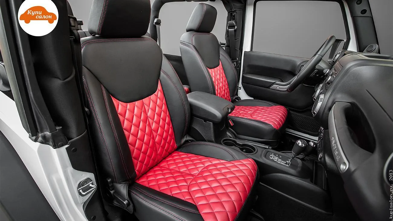 Перетяжка салона Jeep — Jeep Wrangler — перетяжка салона