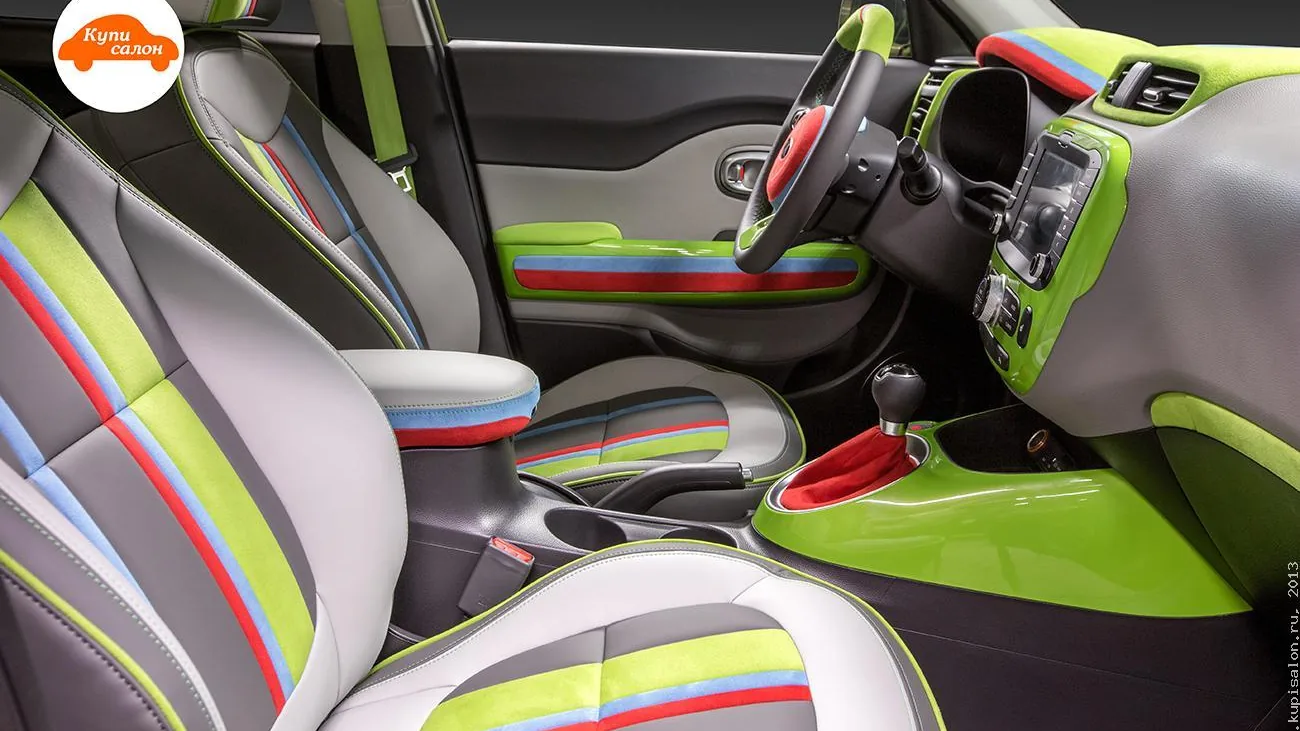 Kia — Kia Soul — перетяжка салона