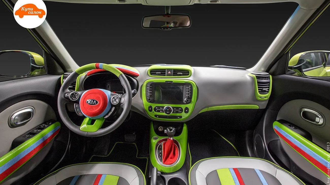 Kia — Kia Soul — перетяжка салона