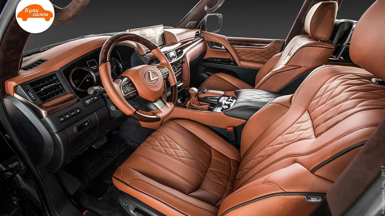 Перетяжка салона Avatr — Lexus LX — перетяжка салона