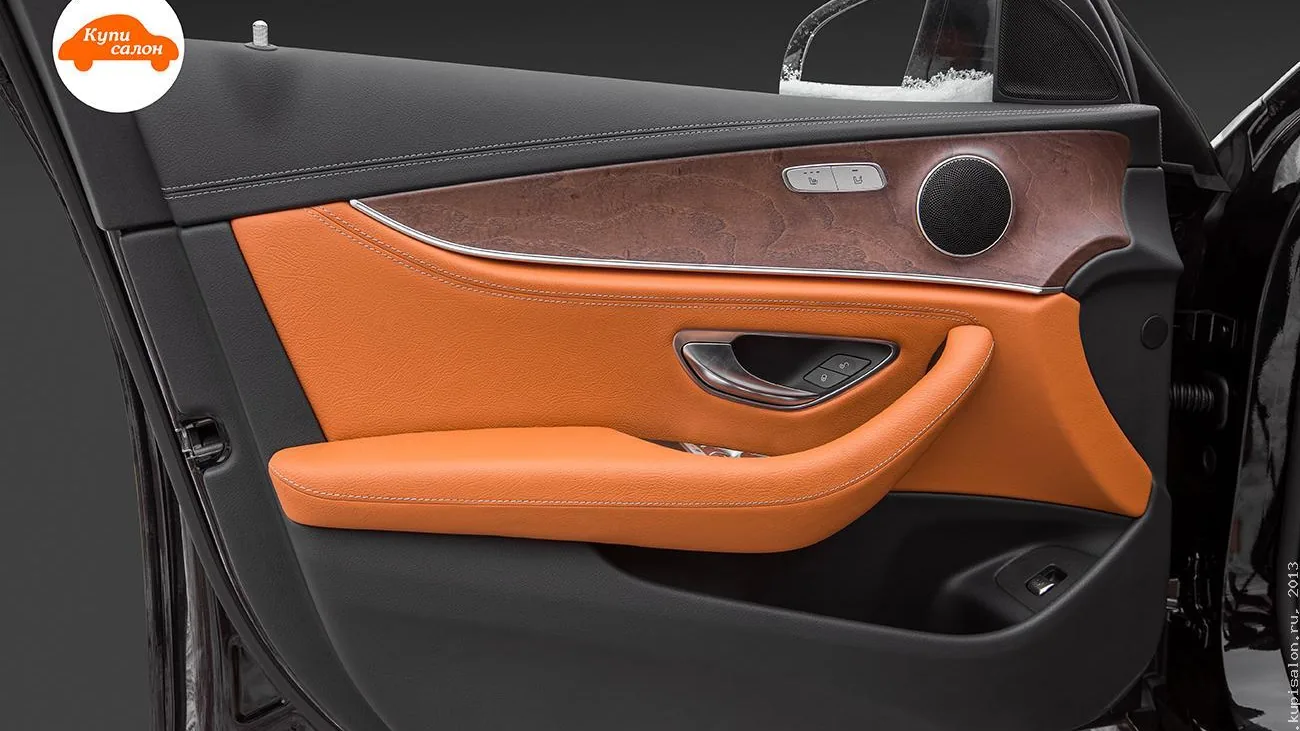 Mercedes-Benz E-Class — перетяжка салона