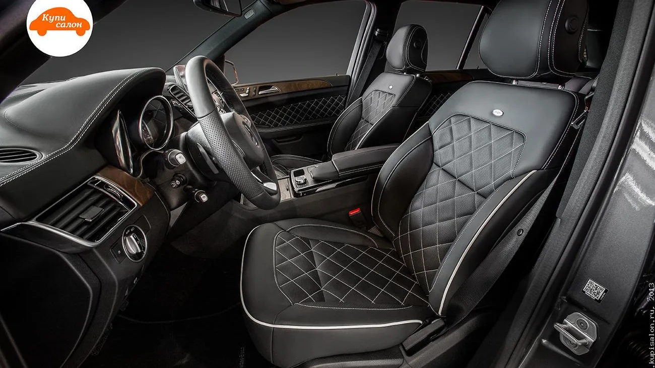 Mercedes-Benz EQE SUV — Mercedes-Benz GL — перетяжка салона