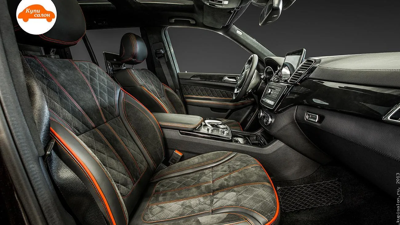 Перетяжка салона Avatr — Mercedes-Benz GLE — перетяжка салона