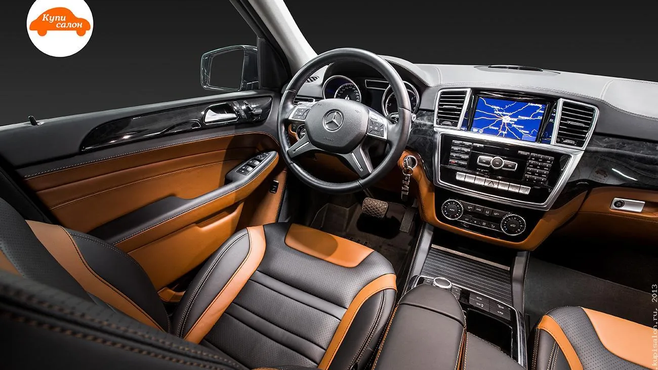 Mercedes-Benz EQE SUV — Mercedes-Benz GLE — перетяжка салона