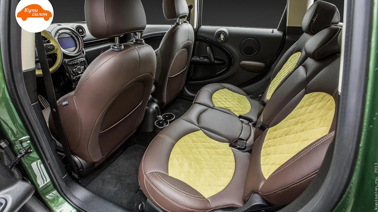 Mini — Mini Cooper — перетяжка салона