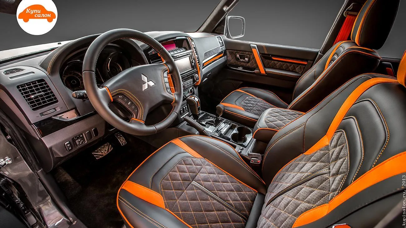 Mitsubishi — Mitsubishi Pajero — перетяжка салона