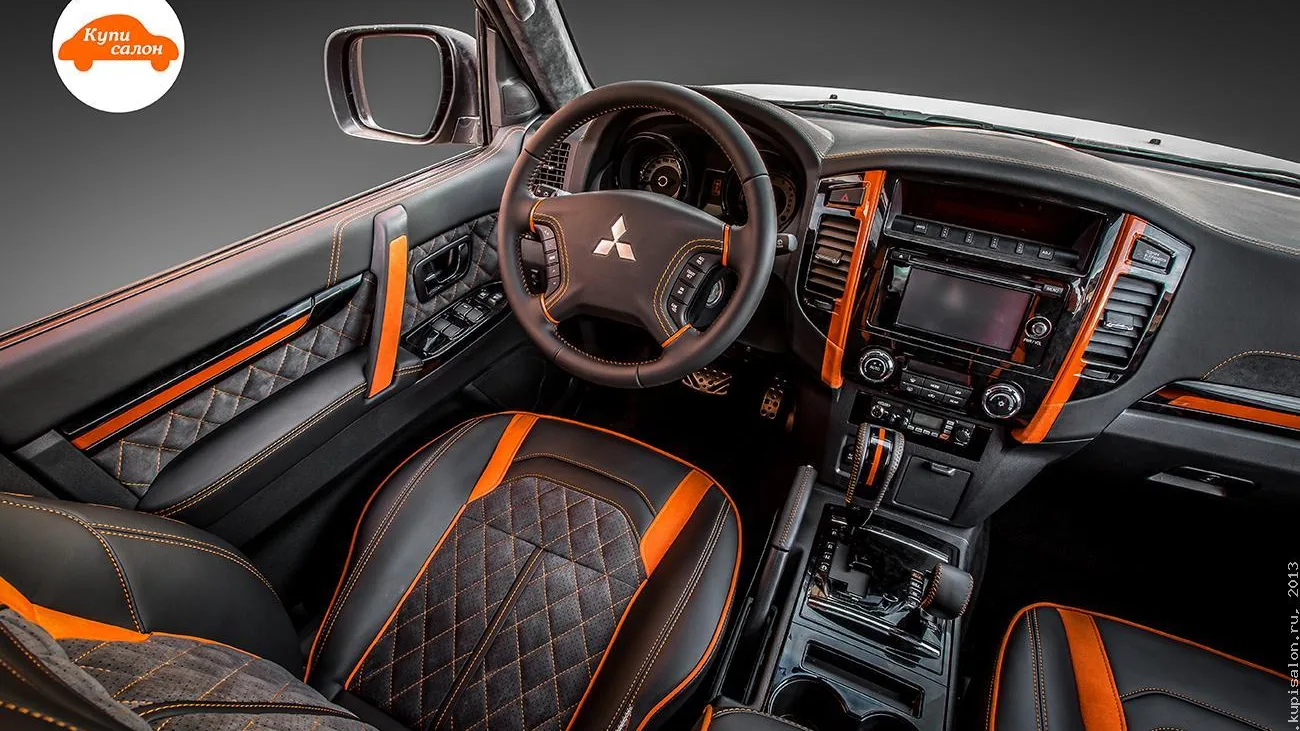 Mitsubishi — Mitsubishi Pajero — перетяжка салона