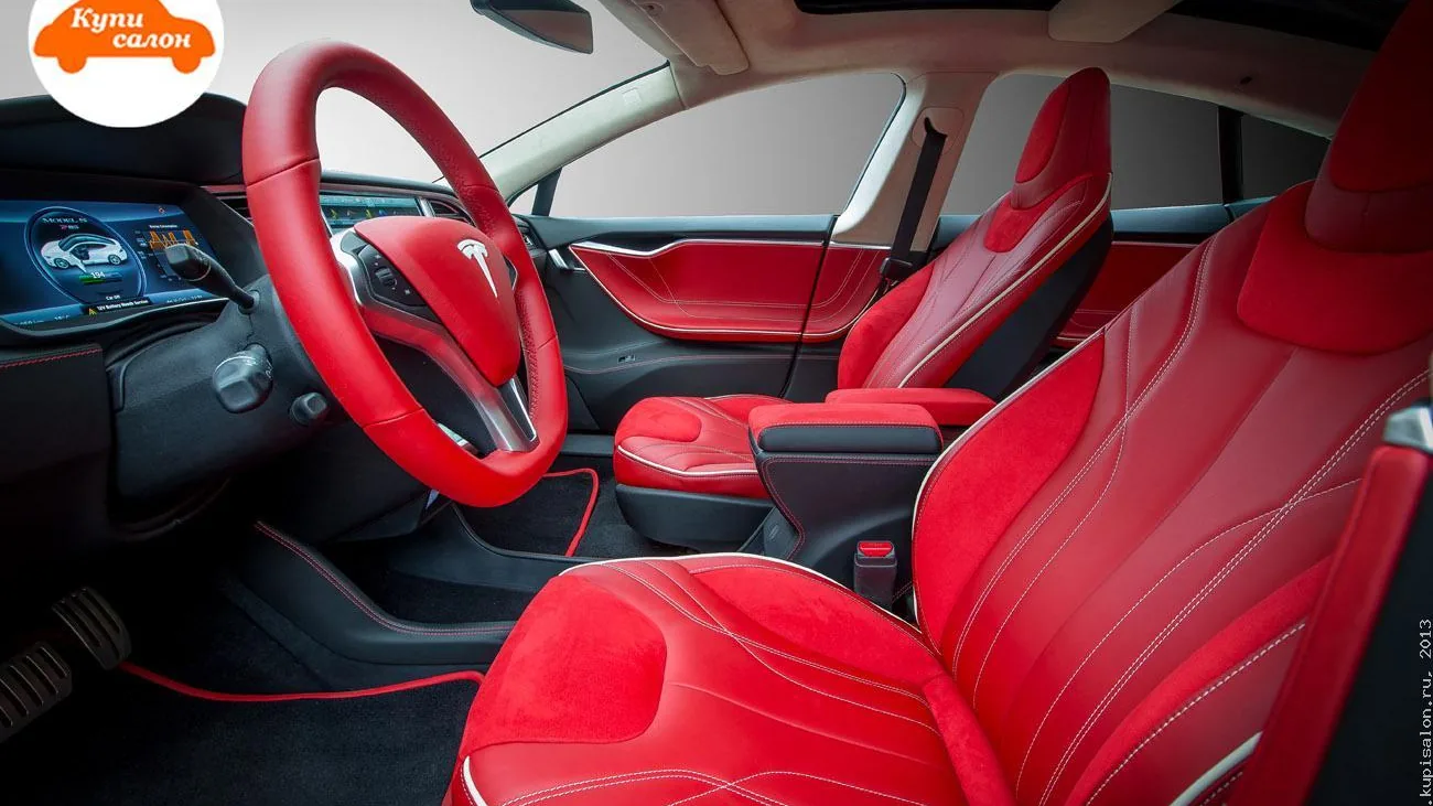 Tesla — Tesla Model S — перетяжка салона