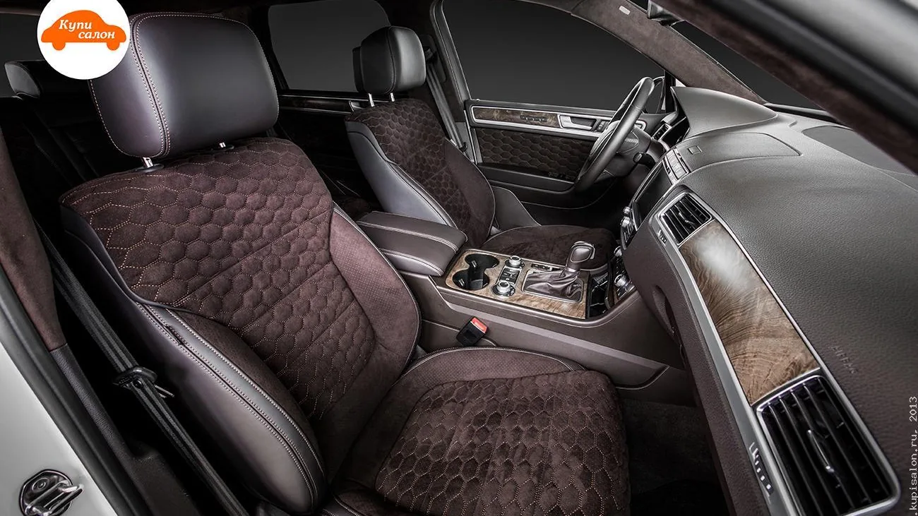 Volkswagen Teramont — Volkswagen Touareg — перетяжка салона