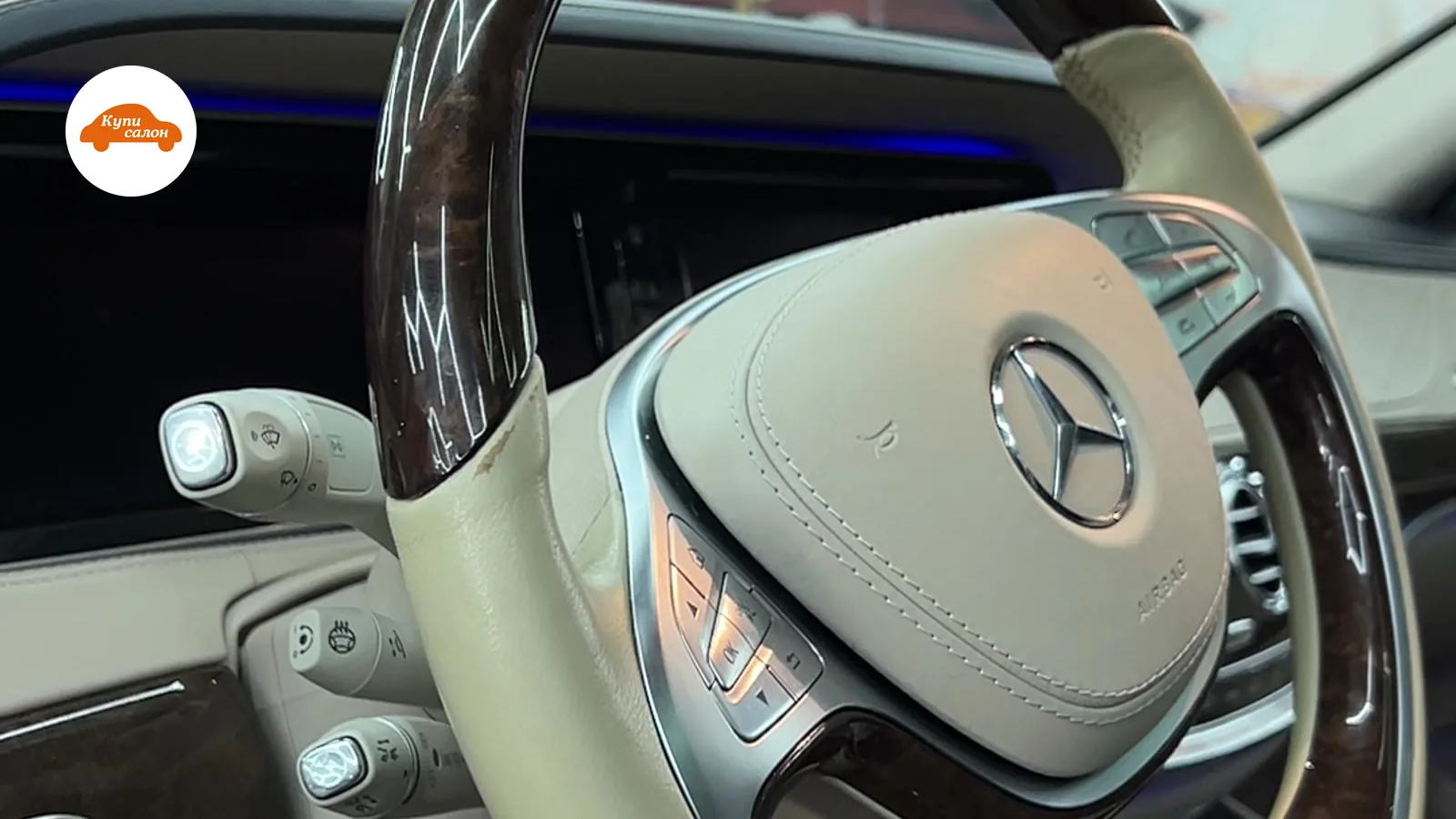 Установка подогрева руля Mercedes-Benz — Mercedes-Benz S-class W222 — подогрев руля
