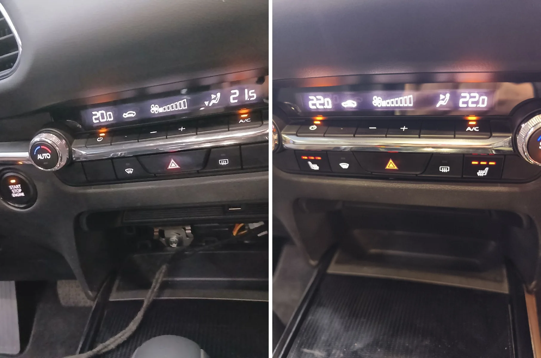 Пульт климат-контроля Mazda CX-30