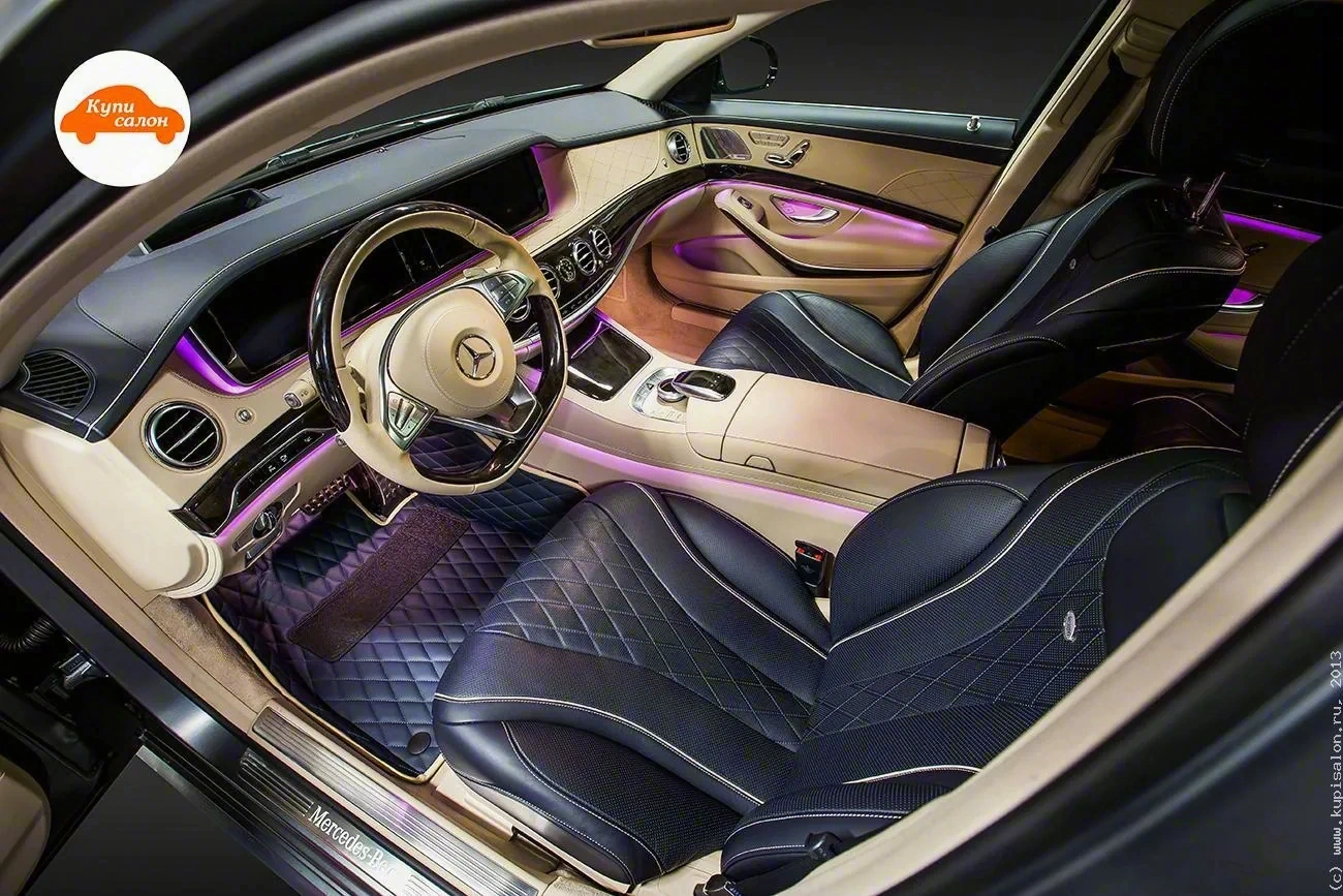Амбиентная подсветка BMW iX — Ambientnaya podsvetka MERCEDES-BENZ S — КупиСалон