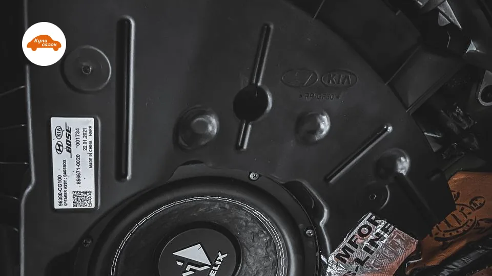 Шумоизоляция дверей автомобиля с установкой акустики Helix и Bose, черный пластик