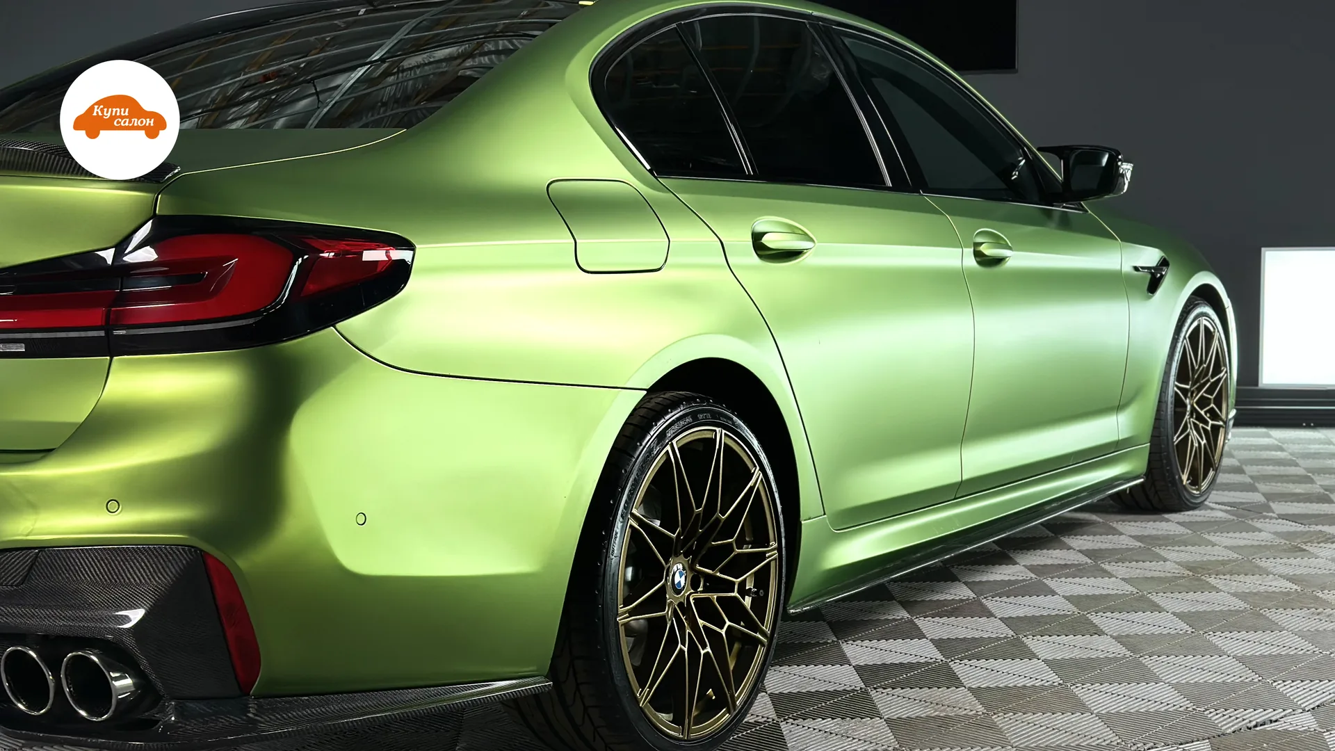 Тонировка BMW — BMW M5 — тонировка