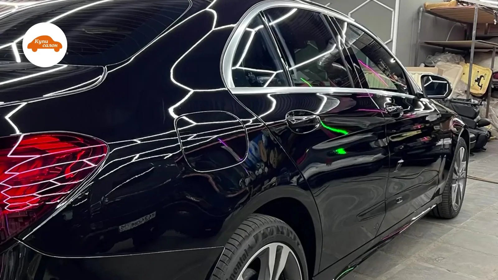 Mercedes-Benz C-Class — тонировка