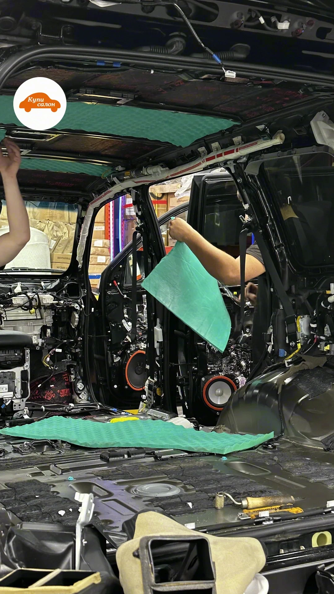 Перетяжка потолка Toyota C-HR — Peretyazhka potolka — КупиСалон