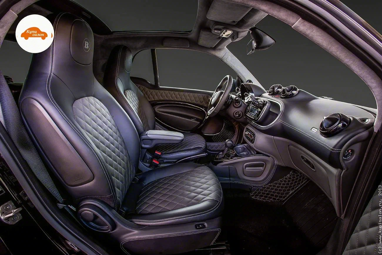 Перетяжка потолка Mercedes-Benz GLE Coupe — Peretyazhka potolka MERCEDES-BENZ Smart Brabus — КупиСалон