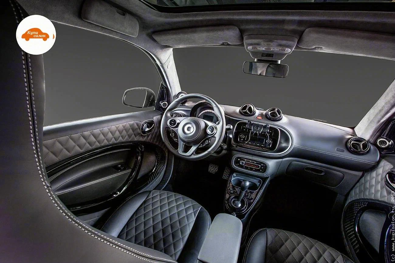Перетяжка потолка Mercedes-Benz GLE Coupe — Peretyazhka potolka MERCEDES-BENZ Smart Brabus — КупиСалон